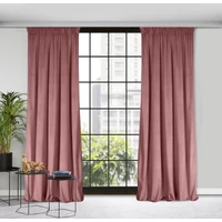 Kép 4/11 - rosa-barsony-sotetito-fuggony-sotet-rozsaszin-140-x-270-cm-hs435656 1
