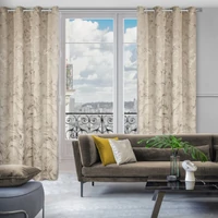 Kép 6/10 - debra-palmalevel-mintas-barsony-fuggony-bezs-135-x-270-cm-hs439376 8