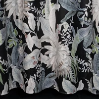 Kép 8/10 - sally-botanikai-mintas-barsony-fuggony-fekete-140-x-270-cm-hs439378 5