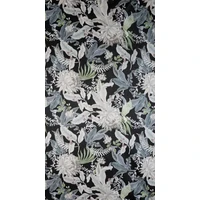 Kép 4/10 - sally-botanikai-mintas-barsony-fuggony-fekete-140-x-270-cm-hs439378 7