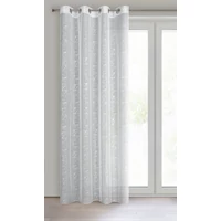 Kép 2/10 - reva-etamin-fuggony-marvany-mintaval-feher-140-x-250-cm-hs439984 2