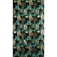 Kép 4/10 - malta-level-mintas-dekor-fuggony-oxford-anyagbol-fekete-zold-140-x-250-cm-hs441942 3