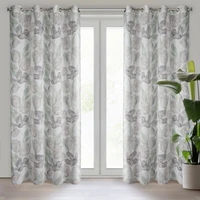 Kép 1/10 - millie-viragmintas-oko-stilusu-dekor-fuggony-natur-140-x-250-cm-hs441981