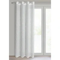 Kép 2/8 - amalia-mintas-dekor-fuggony-feher-140-x-250-cm-hs452474 1