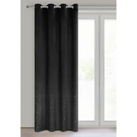 Kép 2/9 - ariadna-apro-kovekkel-diszitett-barsony-fuggony-fekete-140-x-250-cm-hs452836 1