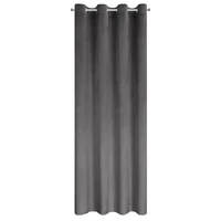 Kép 9/9 - ariadna-apro-kovekkel-diszitett-barsony-fuggony-grafit-140-x-250-cm-hs452837 2