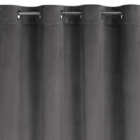 Kép 7/9 - ariadna-apro-kovekkel-diszitett-barsony-fuggony-grafit-140-x-250-cm-hs452837 3
