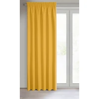 Kép 2/10 - rita-egyszinu-dekor-fuggony-mustarsarga-140-x-270-cm-hs452990 1