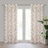 Kép 1/10 - mela-rozsa-mintas-etamin-fuggony-arany-nyomattal-feher-140-x-250-cm-hs453710