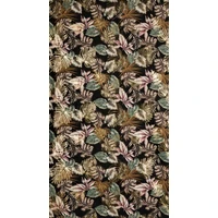 Kép 4/10 - maroko-level-mintas-barsony-fuggony-arany-nyomattal-fekete-140-x-250-cm-hs453793 3