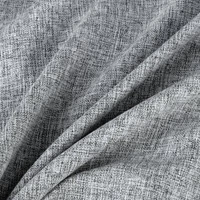 Kép 3/10 - Adelina öko stílusú sötétítő függöny Acélszürke 140x250 cm 7