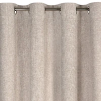 Kép 9/10 - Adelina öko stílusú sötétítő függöny Bézs 140x250 cm 4