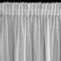 Kép 9/11 - Agis modern fehér függöny mohair díszítéssel Fehér 140x270 cm 9