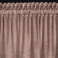 Kép 4/10 - Air bársony sötétítő függöny Pasztell rózsaszín 140x270 cm ráncoló szalag