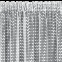 Kép 6/11 - Alaya jacquard függöny Fehér 140x270 cm 3