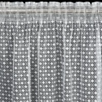 Kép 5/11 - Alaya jacquard függöny Fehér 140x270 cm 7
