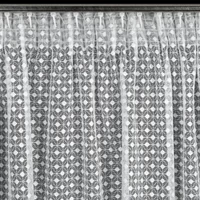Kép 9/11 - Alaya jacquard függöny Fehér 140x270 cm 9