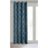 Kép 4/9 - Aleta zsenília sötétítő függöny Gránátkék 135x250 cm 1