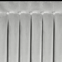 Kép 7/10 - Alita bársony sötétítő függöny Ezüst 85x250 cm 3