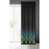 Kép 5/11 - Angelina bársony sötétítő függöny Fekete 140x270 cm 2