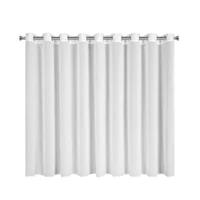 Kép 5/8 - Arleta függöny finom fényű sifon szövetből Fehér 295x160 cm 2