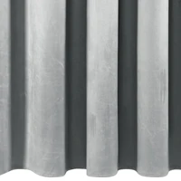 Kép 6/11 - Aura fodros dekor függöny Ezüst 140x270 cm 5