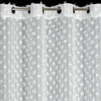 Kép 9/10 - Aurelia Eva Minge függöny Fehér 135x250 cm 4