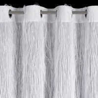 Kép 5/10 - Aurora Eva Minge függöny Fehér 140x250 cm 4