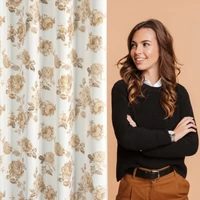 Kép 7/10 - Avani dekor függöny oxford anyagból Fehér 140x250 cm 9