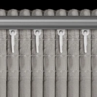 Kép 4/11 - Avena bársony sötétítő függöny Acélszürke 135x270 cm 7