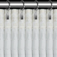 Kép 3/11 - Avena bársony sötétítő függöny Fehér 135x270 cm 7