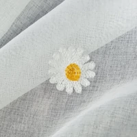 Kép 2/8 - Bellis vitrázs függöny Fehér 40x150 cm 6