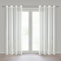 Kép 1/10 - Broklyn fényáteresztő függöny Fehér 140x250 cm