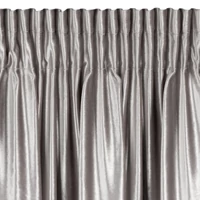 Kép 7/11 - Cameron bársony sötétítő függöny Bézs 140x270 cm 3