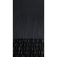 Kép 4/10 - Carli fodros bársony függöny köves díszcsíkkal Fekete 140x250 cm 7