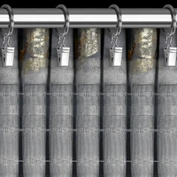 Kép 6/11 - Celia bársony sötétítő függöny Acélszürke 140x270 cm 7