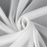 Kép 5/10 - Dalia függöny matt sifon szövetből Fehér 140x250 cm 7