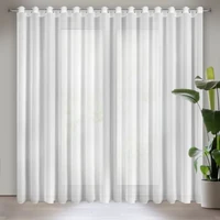 Kép 1/10 - Dalia függöny matt sifon szövetből Fehér 350x250 cm