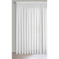 Kép 2/11 - Dalia függöny matt sifon szövetből Fehér 350x270 cm 1