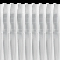 Kép 4/11 - Dalia függöny matt sifon szövetből Fehér 350x270 cm 3