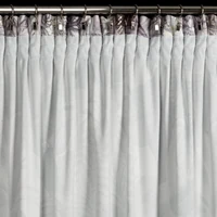 Kép 4/11 - Davos bársony sötétítő függöny Fehér 140x270 cm 8