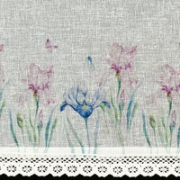 Kép 6/7 - Dolorez vitrázs függöny Fehér 30x150 cm 4