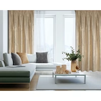 Kép 4/11 - Emila bársony sötétítő függöny Krémszín 140x270 cm 1