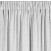 Kép 8/11 - Eris öko stílusú sötétítő függöny Ezüst 140x270 cm 3