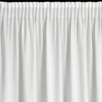 Kép 8/11 - Eris öko stílusú sötétítő függöny Fehér 140x270 cm 3