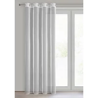 Kép 14/15 - Esel fényes mikrohálós fényáteresztő függöny Fehér 135x250 cm 13