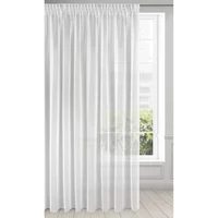Kép 6/9 - Esel fényes mikrohálós fényáteresztő függöny Fehér 400x250 cm
