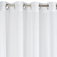 Kép 5/7 - Esim fényáteresztő függöny Fehér 140x250 cm 3