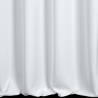 Kép 7/11 - Estel függöny félig áttetsző matt sifon szövetből Fehér 140x250 cm 6