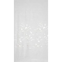 Kép 8/11 - Estella díszes fényáteresztő függöny Fehér 140x250 cm 8